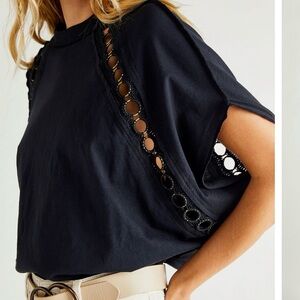 Free people over sized shirt